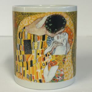 CHALEUR Master Romantics Gustav Klimt “The Kiss” D. Burrows Coffee Tea Mug
